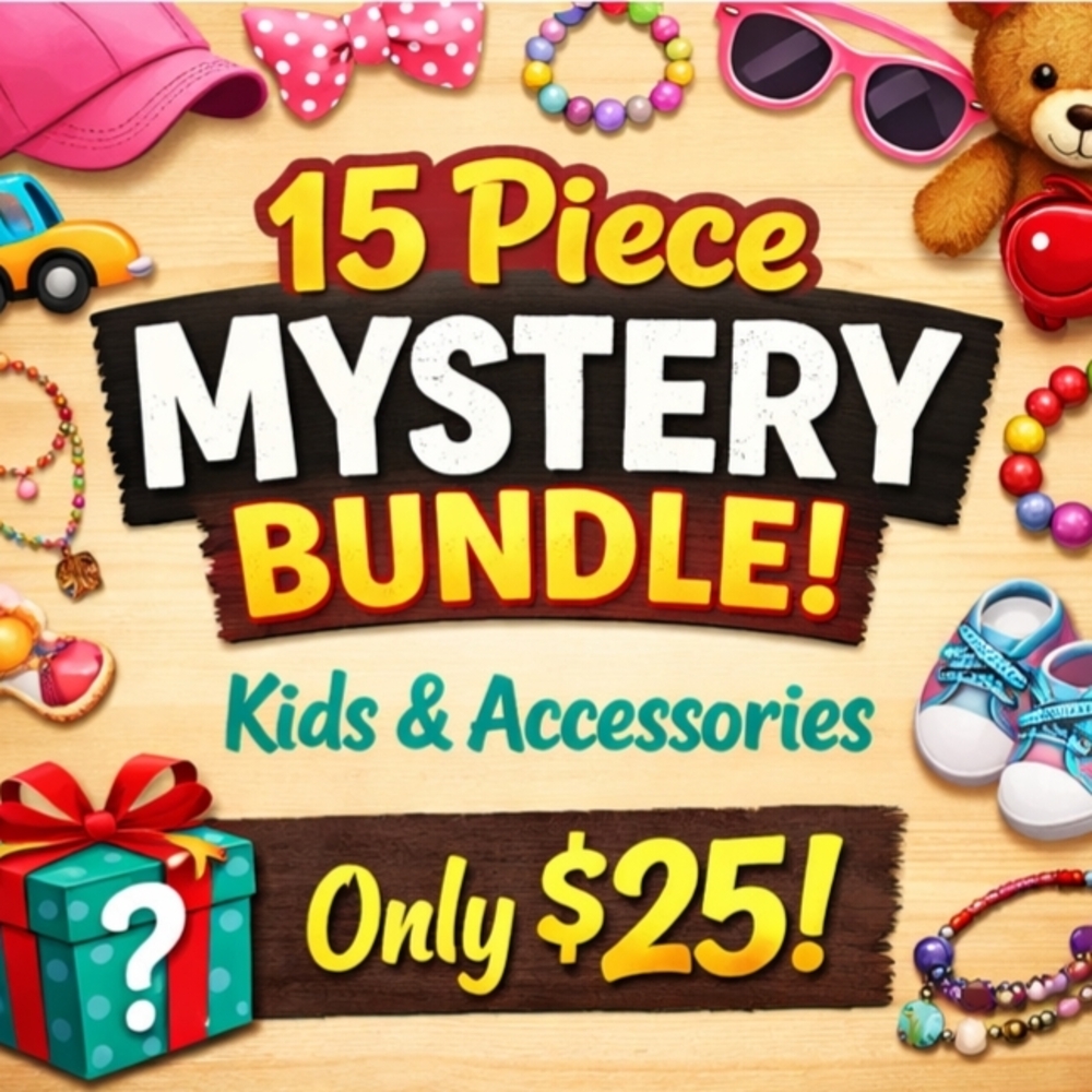🎉 15 Piece Kids Mystery Bundle – NEW Items! 🎉